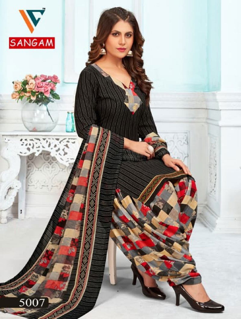 Vandana Sangam Vol 5 Printed Cotton Dress Material
